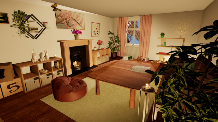 SiriusGamingST's tweet photo. It’s crazy how much lighting and a few seasonal props can completely change the vibe of a room. ☀️
Left is Hexbound's old winter look, Right is the brand new Spring Update! The game is currently 60% off for the Steam Spring Sale.
https://t.co/dMxVS1hjCb
#gamedev #indiegame #Cozy https://t.co/LwwdEmcuPB