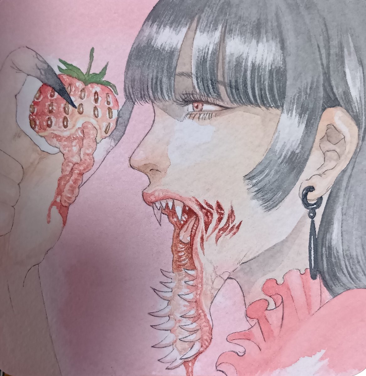 🍓👅