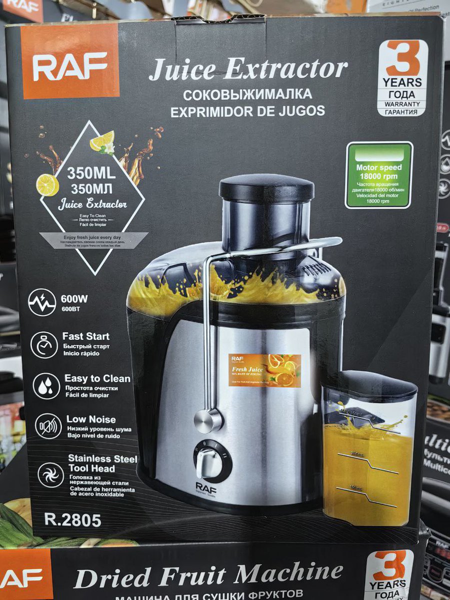 JenieCollection's tweet photo. RAF Juice Extractor

The quality is great 💯

🏷️45,000 https://t.co/Ccdv0gnouh