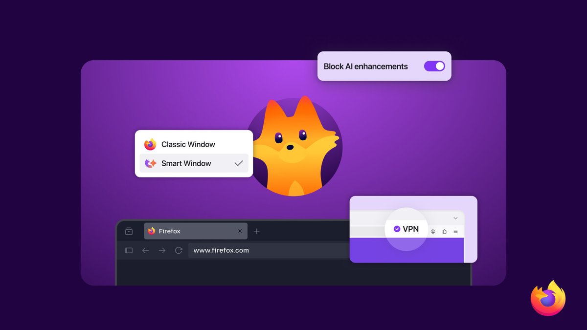 the_yellow_fall's tweet image. Firefox 149 arrives March 24th with a native 50GB VPN, the Sanitizer API, and "Smart Window" AI. Reclaim your digital sovereignty with Mozilla's latest update.
#Firefox149 #Mozilla #PrivacyFirst #WebBrowser #VPN #SafeBrowsing #TechUpdate #FirefoxKit
meterpreter.org/the-firefox-re…