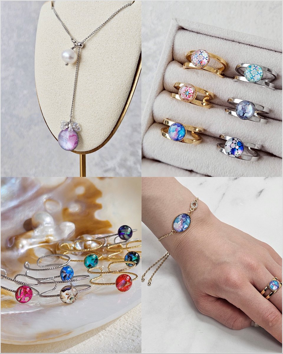 Print creative(プリクリ)🐚天然貝加工専門店【螺鈿アート】 tweet media