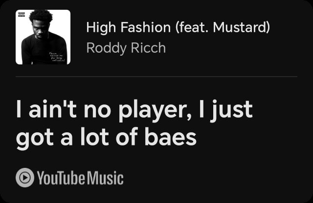 That's for real 💯