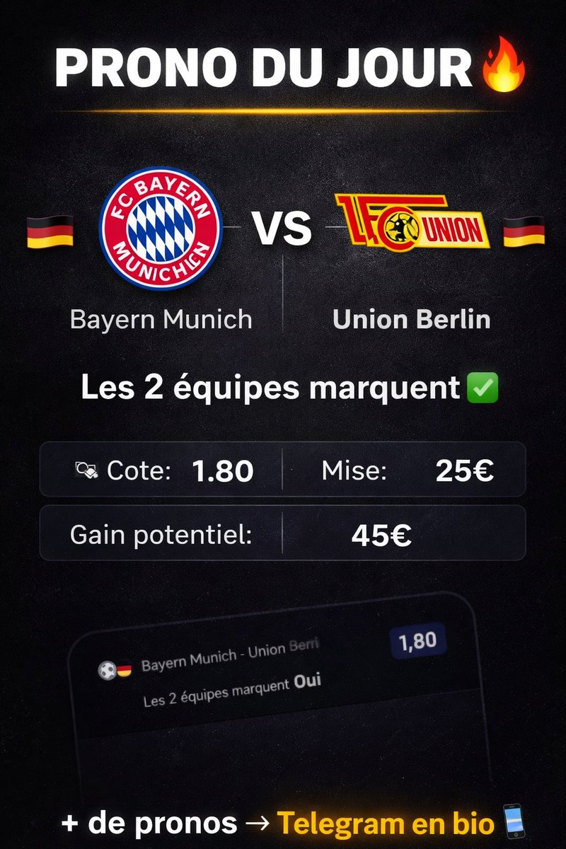 pronostic foot tweet media