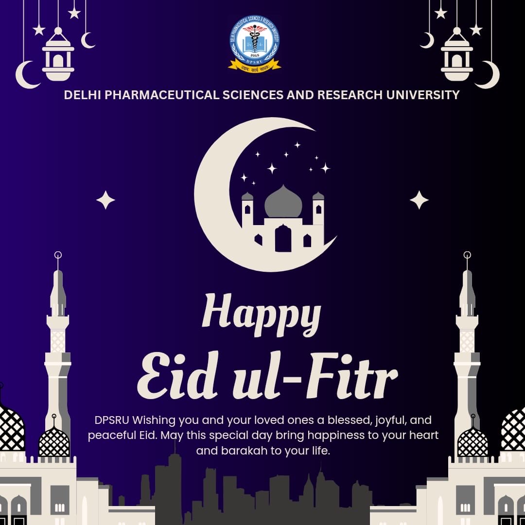 ✨ Togetherness, gratitude &amp; new beginnings ✨
DPSRU wishes everyone a joyful Eid-ul-Fitr 🌙
May it bring peace, prosperity &amp; happiness to all.

Eid Mubarak! 🌟

#DPSRU #EidMubarak