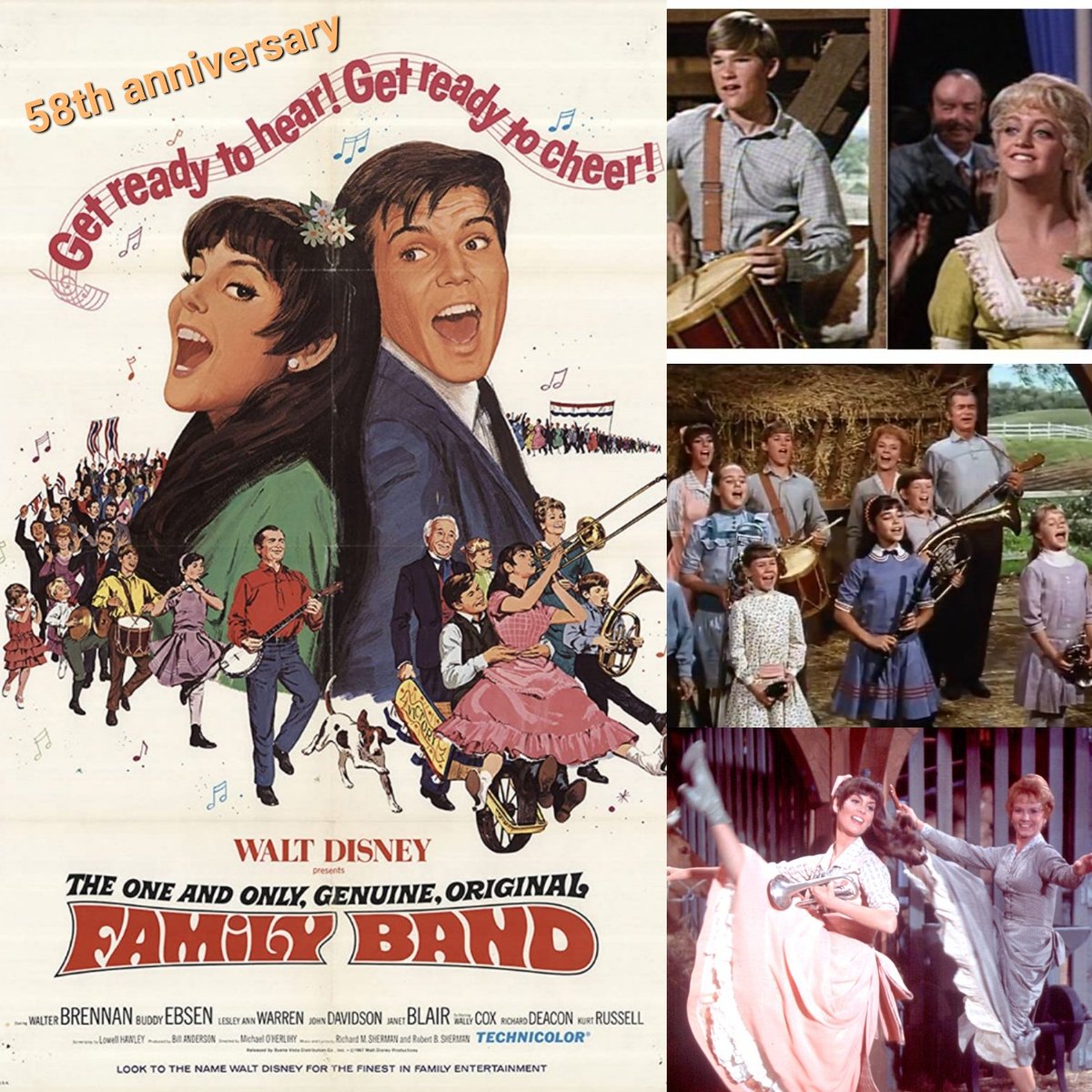 ArenStenslie's tweet photo. Today, it also marks the #58thanniversary of #WaltDisney's "#TheOneAndOnlyGenuineOriginalFamilyBand".
#Disney @Disney #BowerFamilyBand #RenssaelerBower #CalvinBower #JoeCarder #AliceBower #KatieBower #SidneyBower #ErnieStubbins #CharlieWrenn @TheRealWalmsley https://t.co/CneYRPbVm3