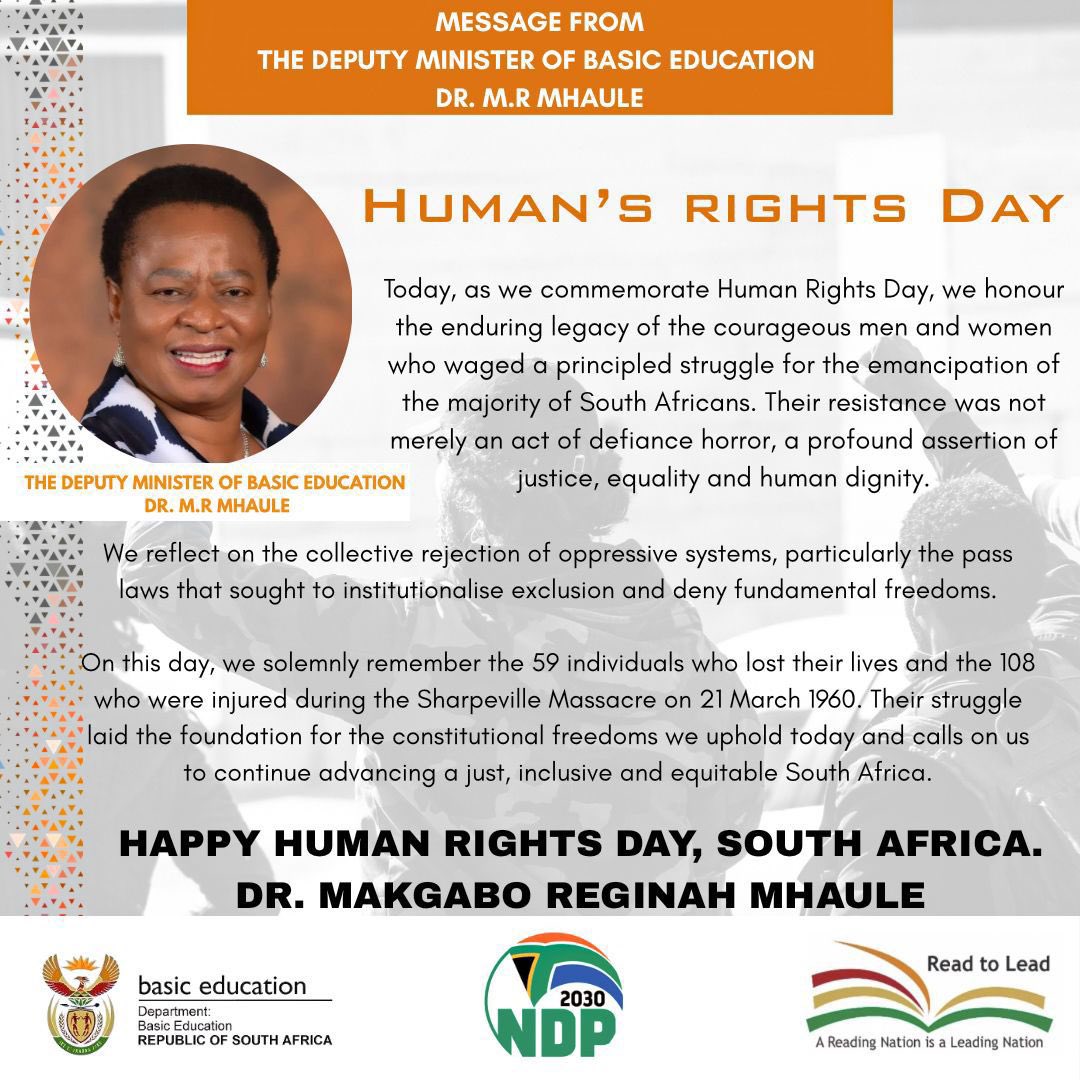 ReginahMhaule's tweet image. #HumanRightsDay