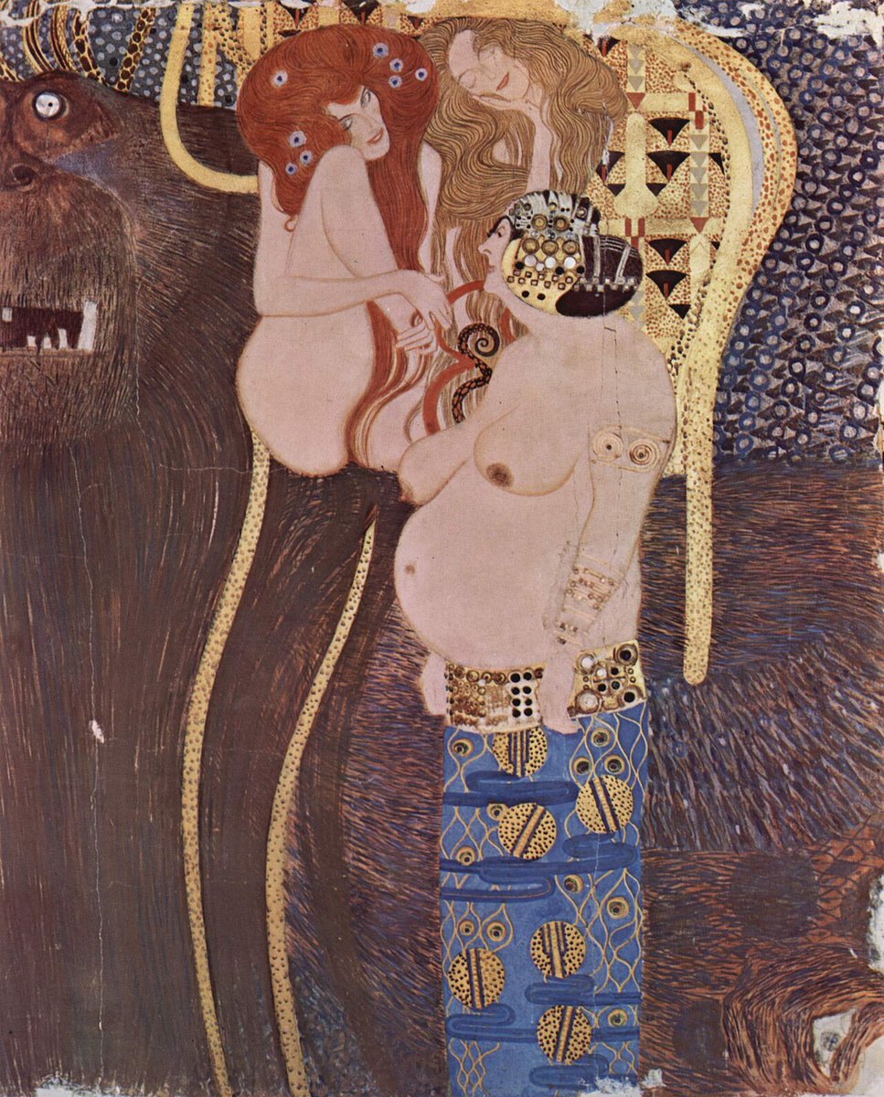 LaChistorrada's tweet photo. Gustav Klimt #art #arte #pintura #painting #artnouveau #simbolism https://t.co/aHQJJGYmZz