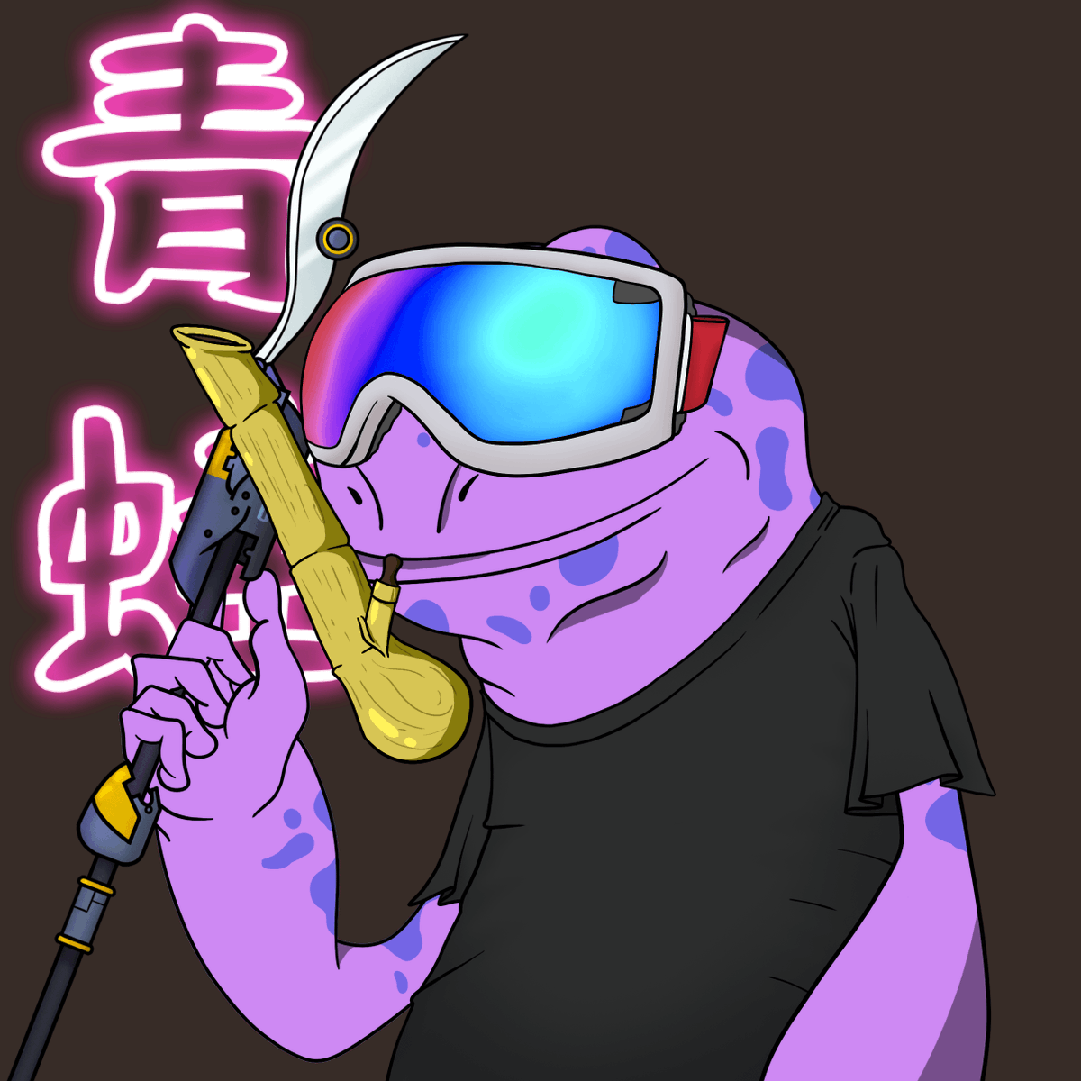 Cyber Frogs update bot tweet media