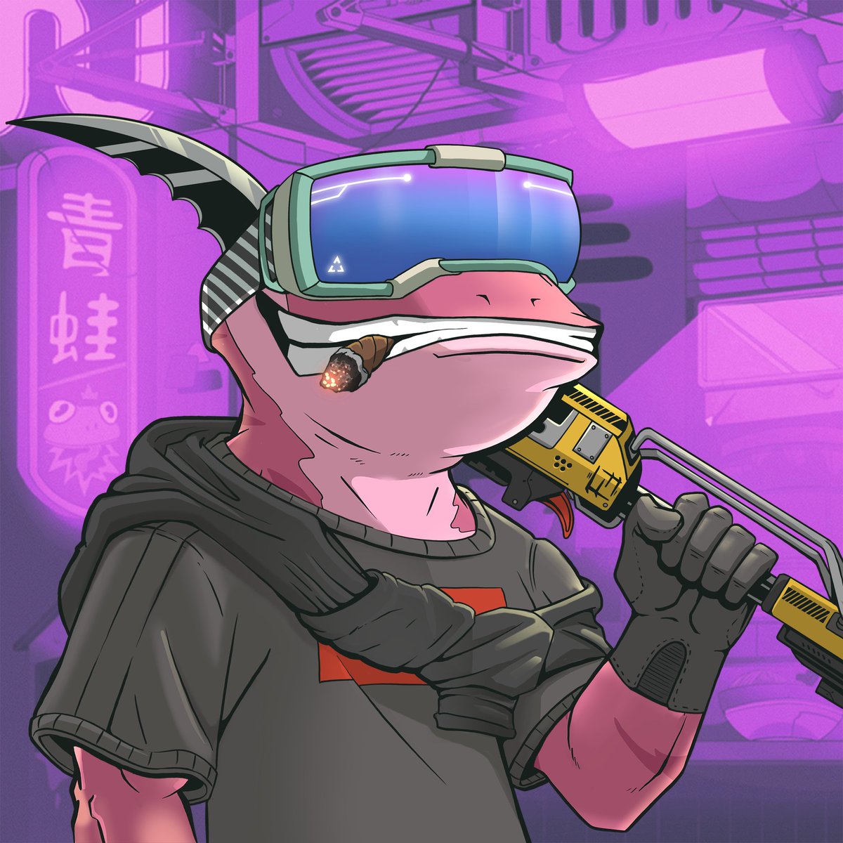 Cyber Frogs update bot tweet media