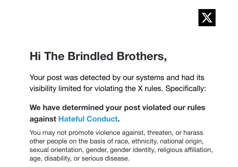 The Brindled Brothers tweet media