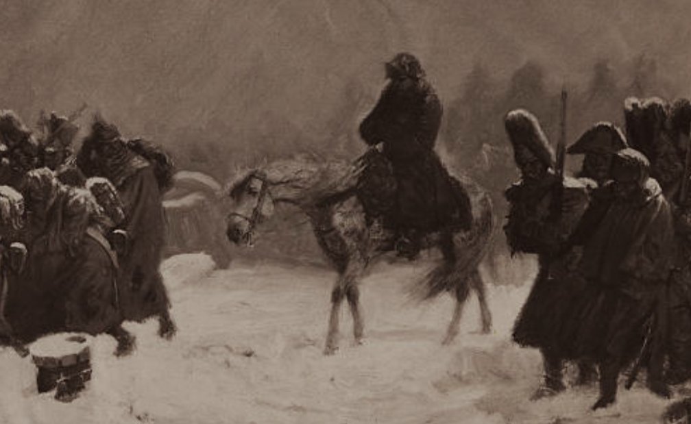 AEichorst47312's tweet photo. French Emperor Napoleon Bonaparte and his Grande Armee flee Russian advances in the retreat from Moscow during the Napoleonic War of the Sixth Coalition. - 20 November 1812
#history #politics #military #art #knowledgeispower https://t.co/1Rp3bm34qW