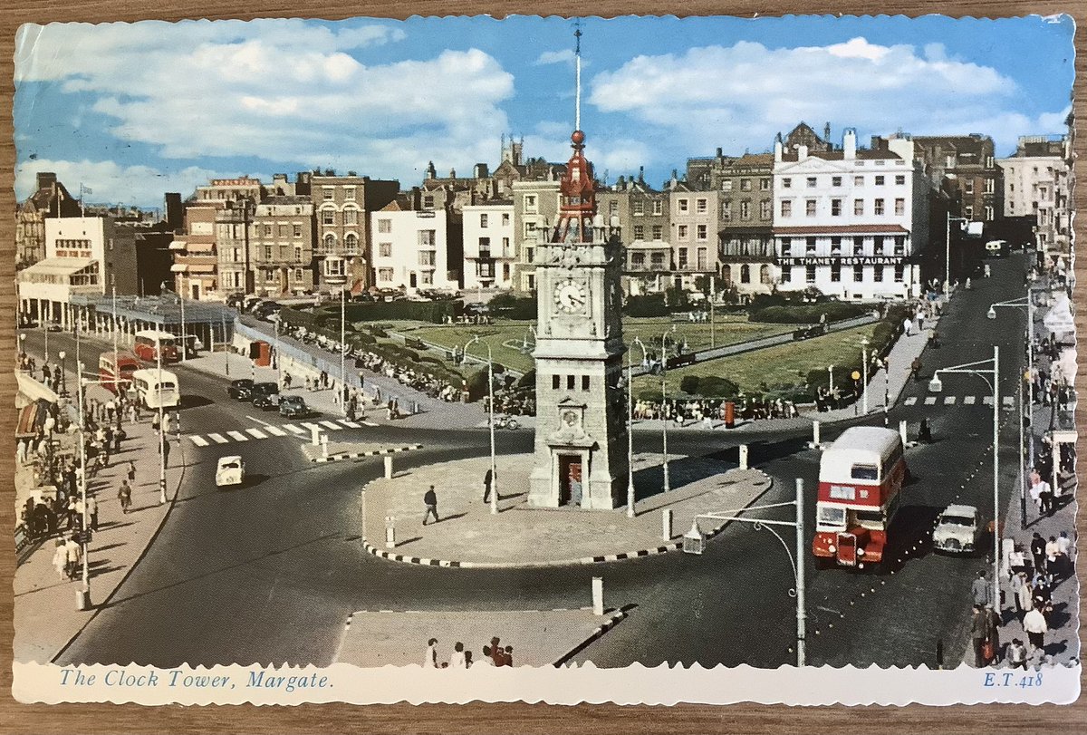 PaulSuttonKing's tweet image. #Margate  #PostboxSaturday You may need your specs #postcard