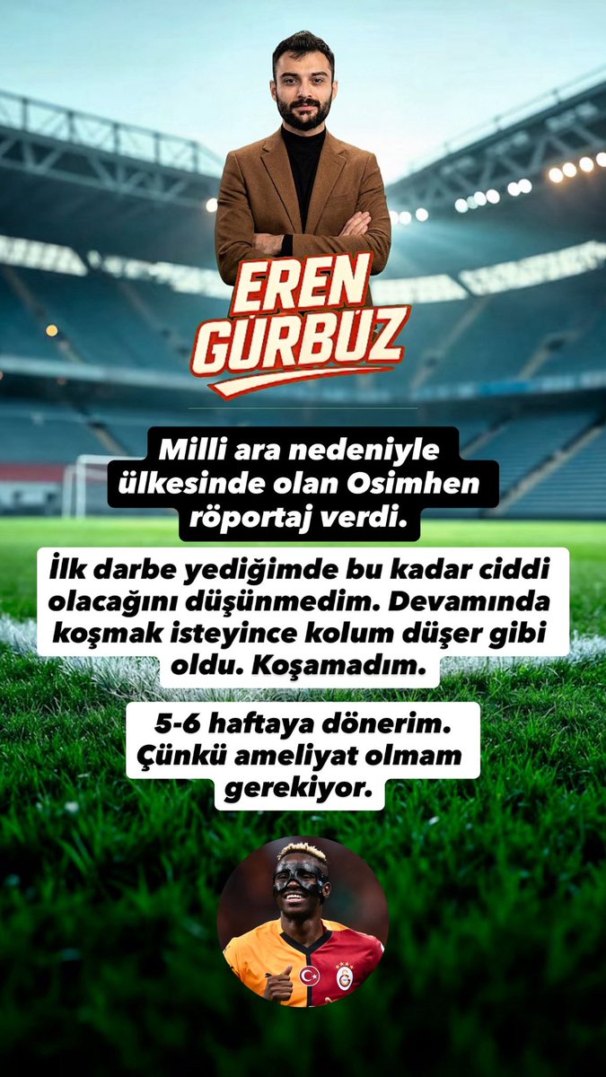 Victor Osimhen ne zaman döneceğinin haberini ülkesinde verdi;