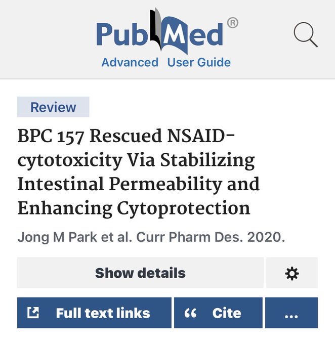 🚨🚨 UNA SOLA DOSIS de ibuprofeno aumenta la permeabilidad intestinal en personas sanas EN UN PLAZO DE 24 HORAS...
Ese Advil que tomaste para el dolor de cabeza. El ibuprofeno antes de entrenar. El naproxeno para la espalda.
PMID: 19148789
Cada una de ellas ensanchó los espacios