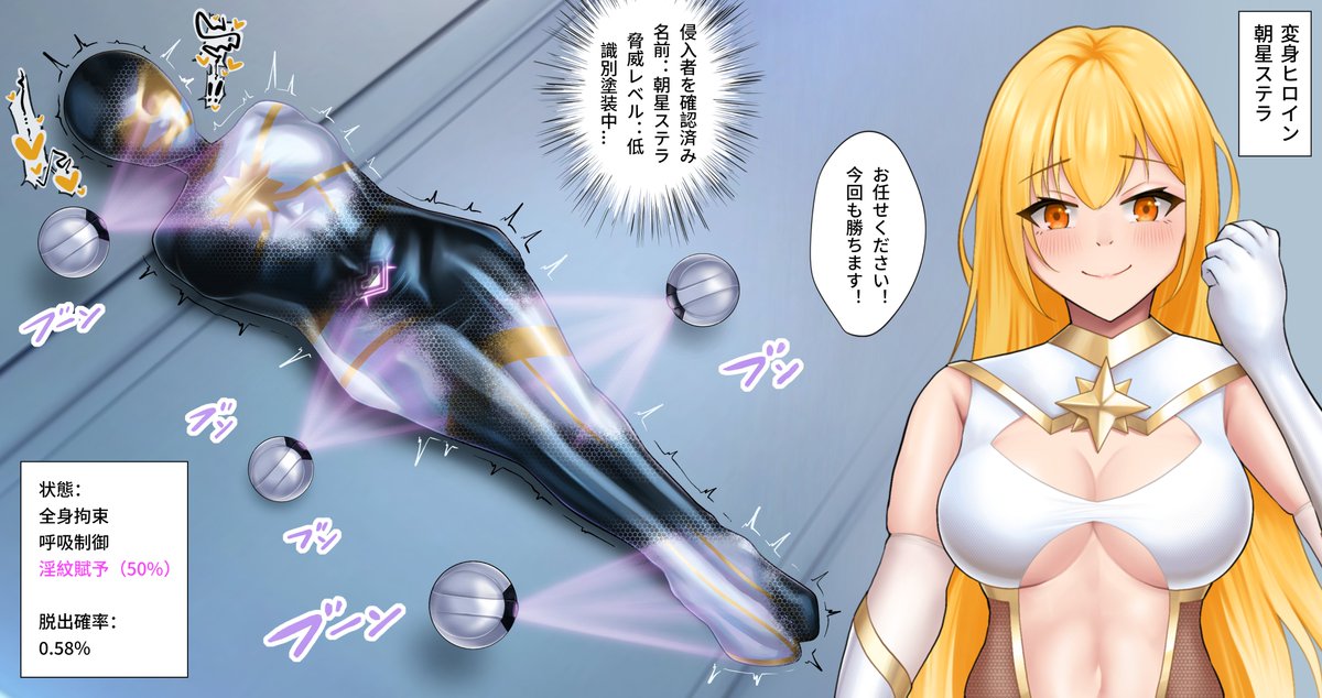 うちの子、同じ危機に直面している💛💙
My characters facing the same crisis! 