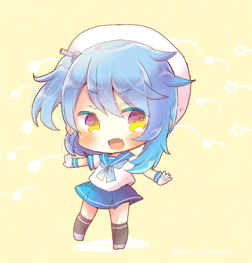 福江、進水日おめでとうっ #艦これ #福江進水日