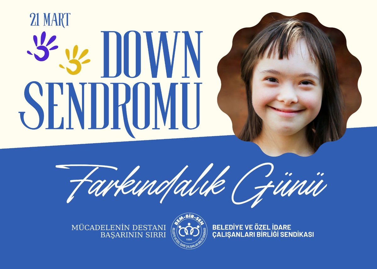 #21Mart

“Farklılıklarımız zenginliğimizdir.”

21 Mart Dünya Down Sendromu Farkındalık Günü ✅
Sevgiyle, anlayışla ve dayanışmayla
+1 farkla dünyayı daha güzel hale getirebiliriz.

Onların sevgisi ve koşulsuz gülüşleri dünyaya umuttur. 🫶

#DünyaDownSendromuGünü