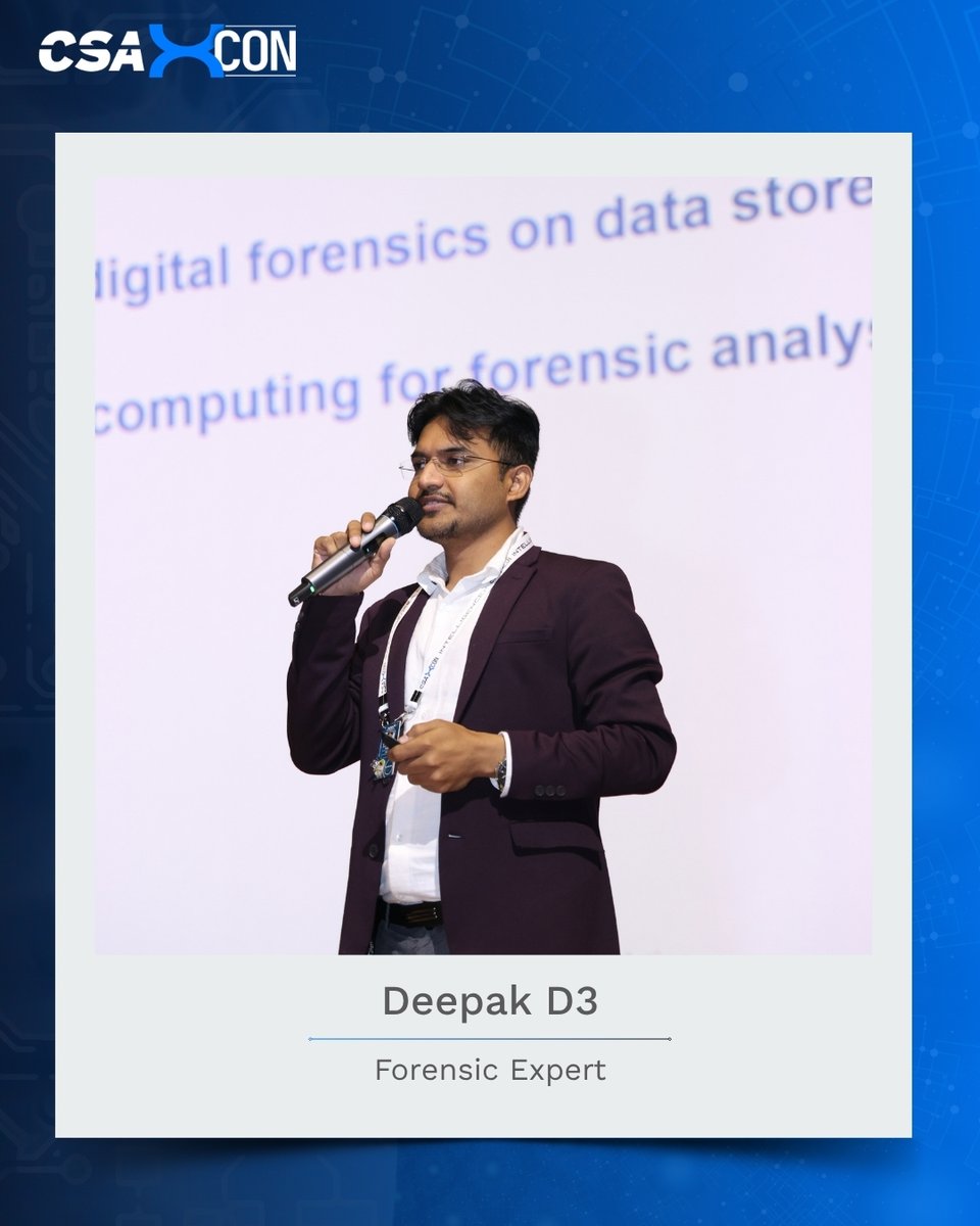 CSA XCON tweet media