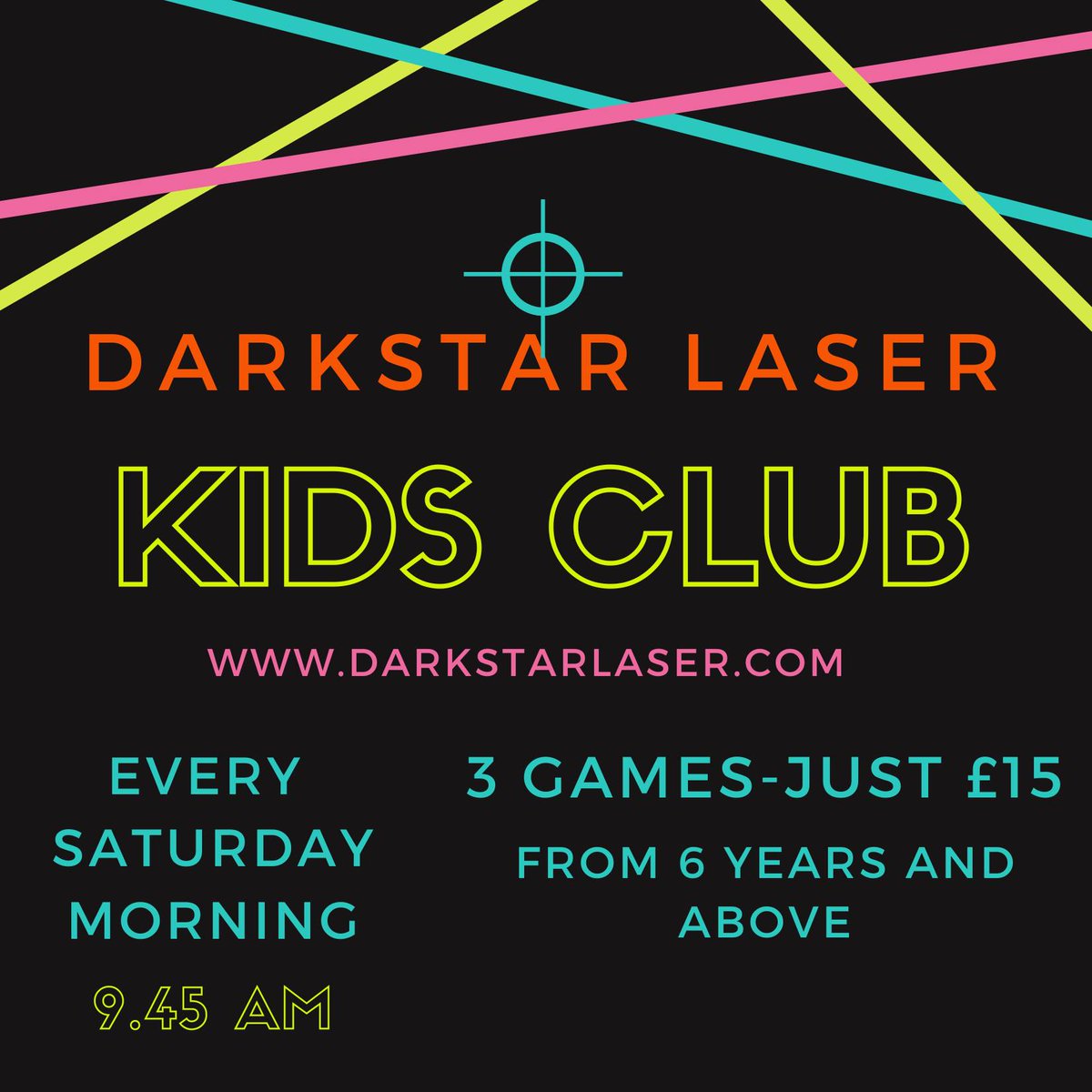 Darkstar Laser Arena tweet media