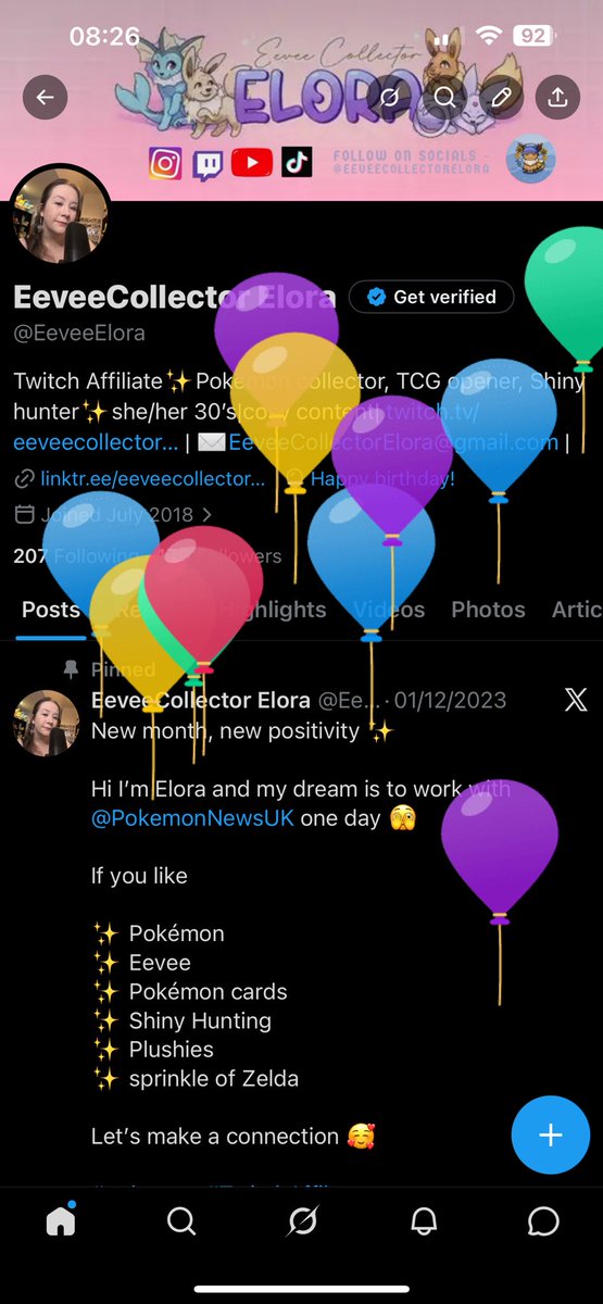 EeveeCollector Elora tweet media