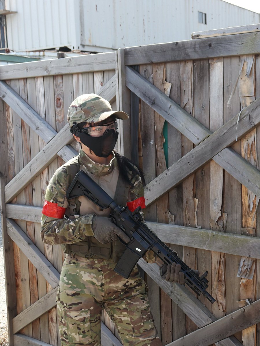 n8svga's tweet image. 昨日サバゲーデビューしてきました！
初ヒットも取れてとにかく楽しかった✊🏻♡
また行きたい💭
#CRAでサバゲー #CRA