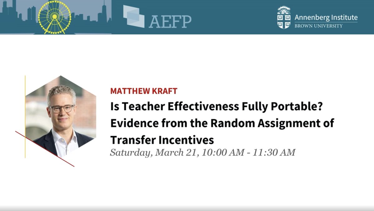 Matthew A. Kraft tweet media