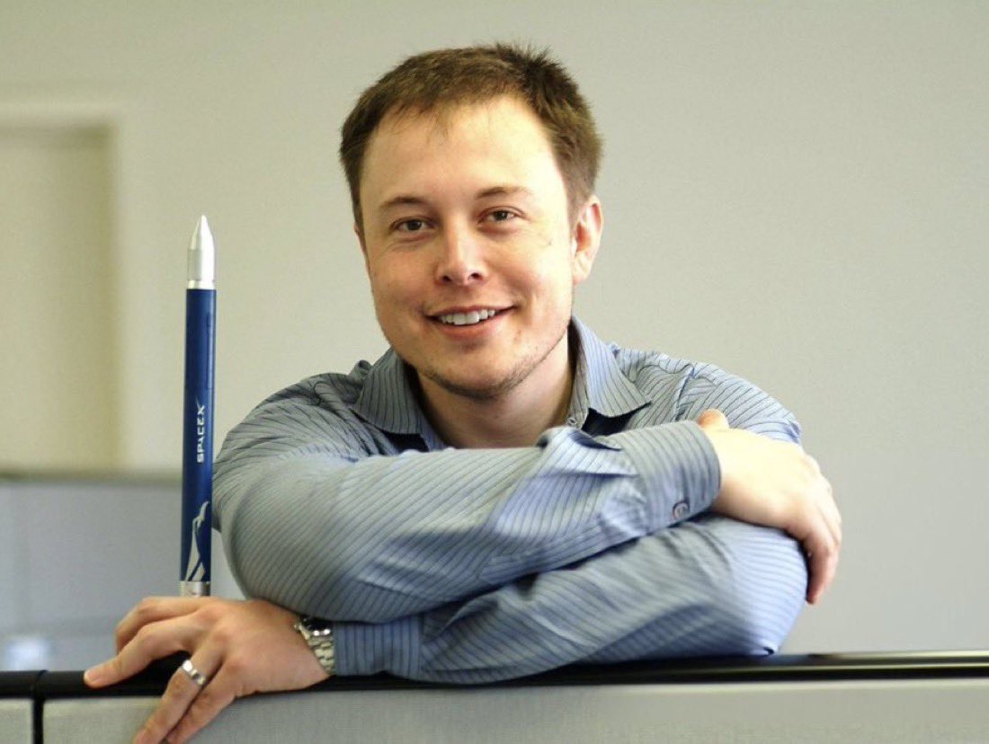 teslaownersSV's tweet photo. Chibi template is awesome. @imagine 

@elonmusk in the early SpaceX days. https://t.co/UNfaklKuNU