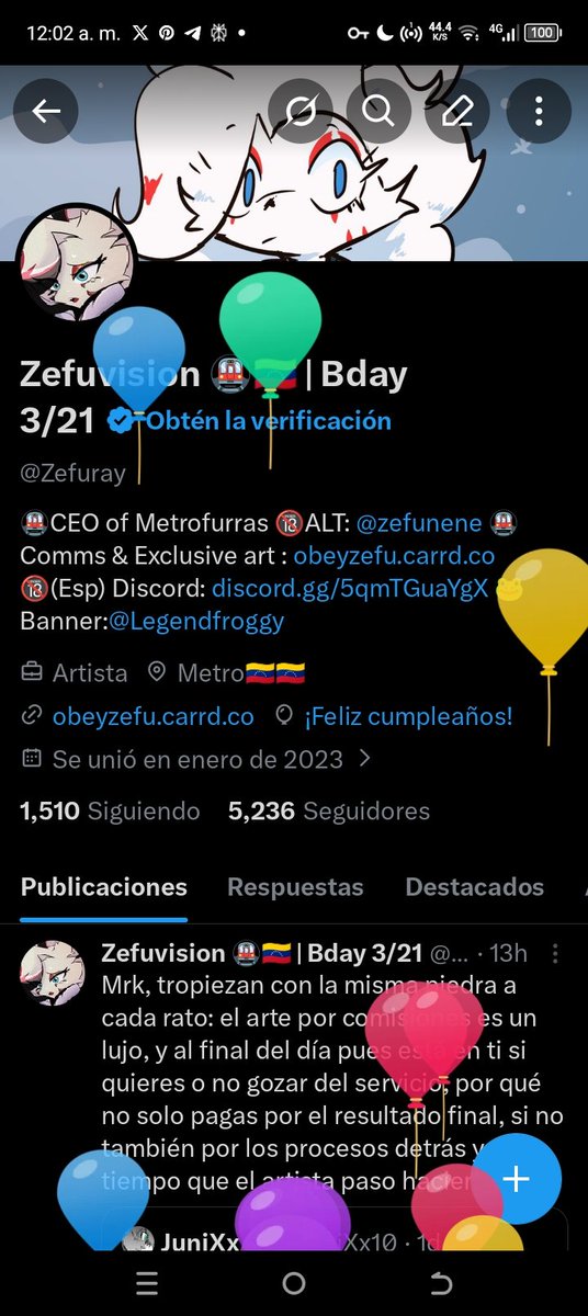 Zefuvision 🚇🇻🇪 | Closed Comms tweet media