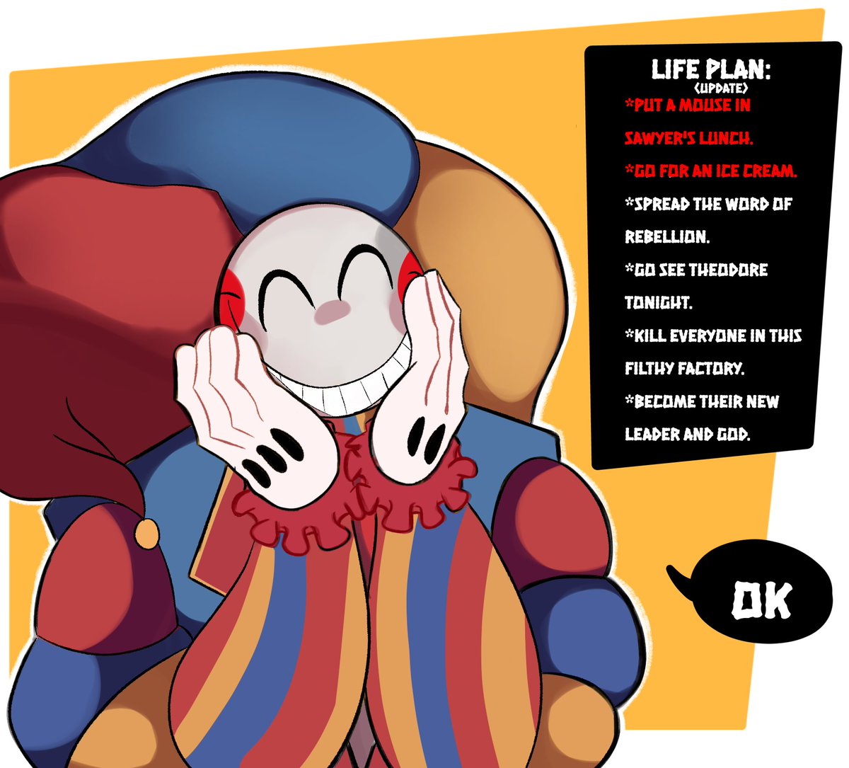 Zleeb_eevanilla's tweet image. Mini ¿cómic? Done quickly.
Inspired by a tiktok trend that I thought was cute.
PPT AU 1006 x fem Player 🃏
#PoppyPlaytimeChapter5 #poppyplaytimeprototype #poppyplaytimeplayer
#ppt夢 #prototype1006