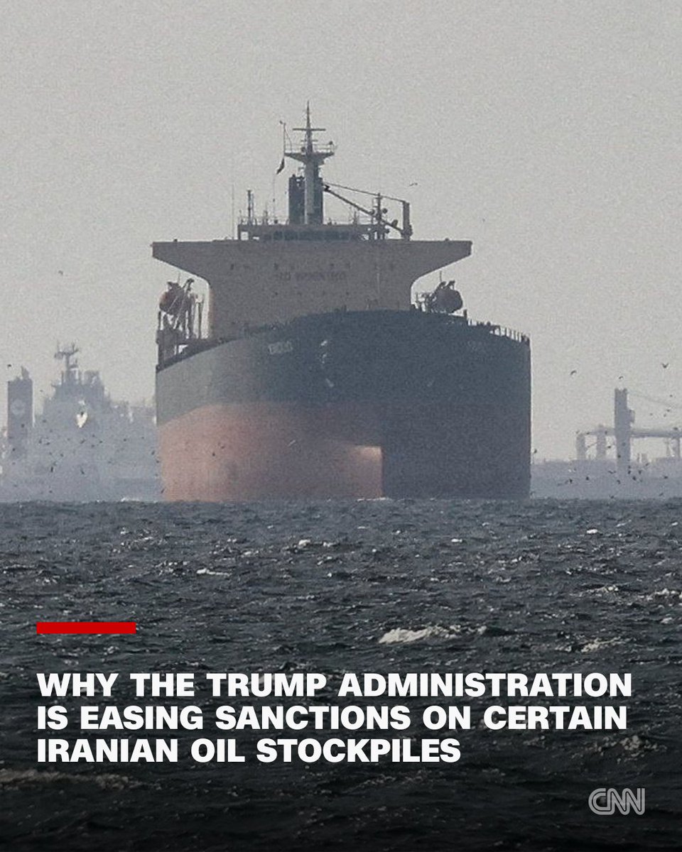 Trump administration officials are making a desperate push to secure every available barrel of oil amid a worsening energy crisis — even if it means lifting sanctions on the very country that they’re fighting against. cnn.it/47cPzSa