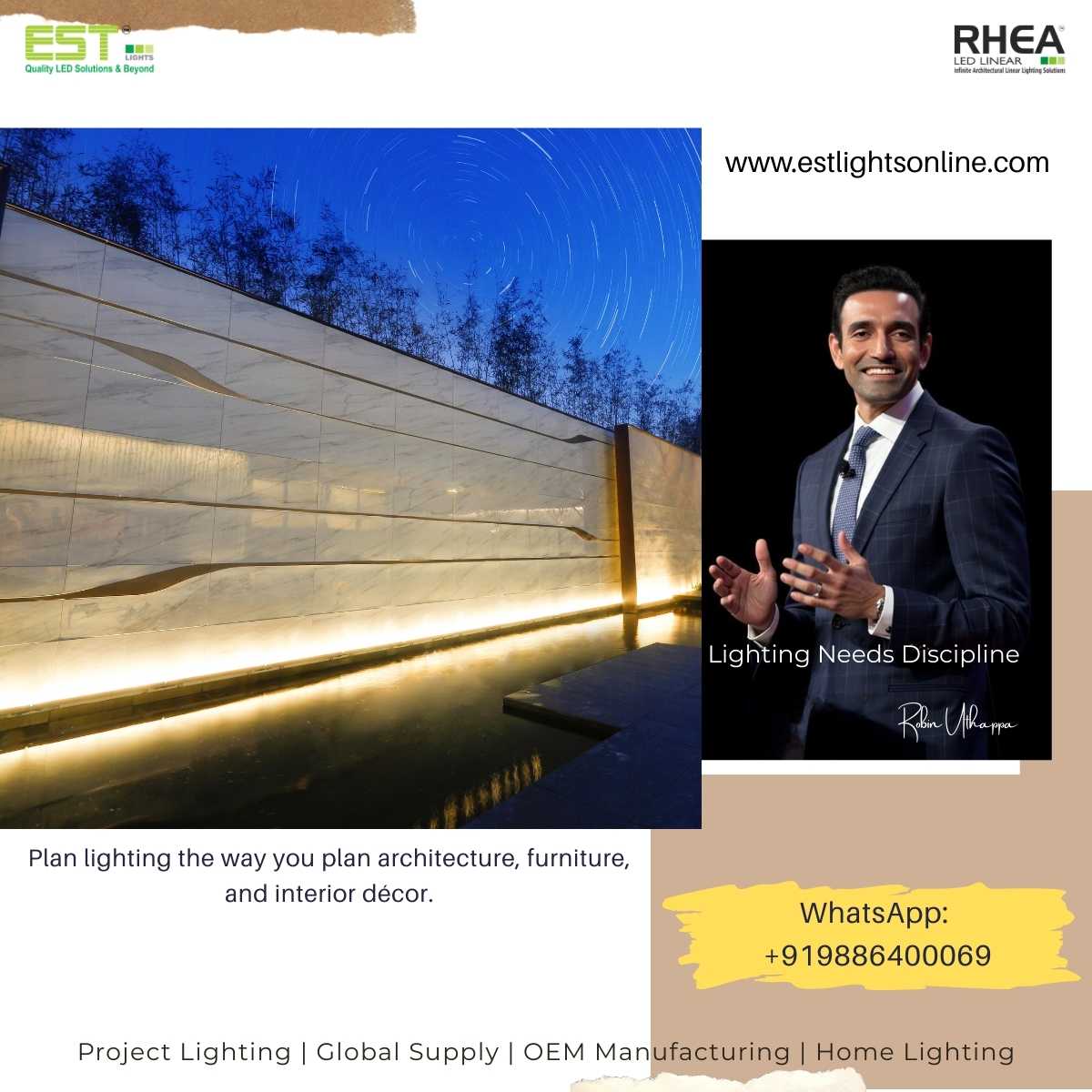 estlights1's tweet photo. Lighting Needs Discipline.
Plan lighting the way you plan architecture, furniture, and interior decor.

#projectlighting #globalsupply #interiors #rhealedlinear #estlights #architectural #homelighting #smartlighting #oem #indoorlighting https://t.co/uwzM7xsSxC