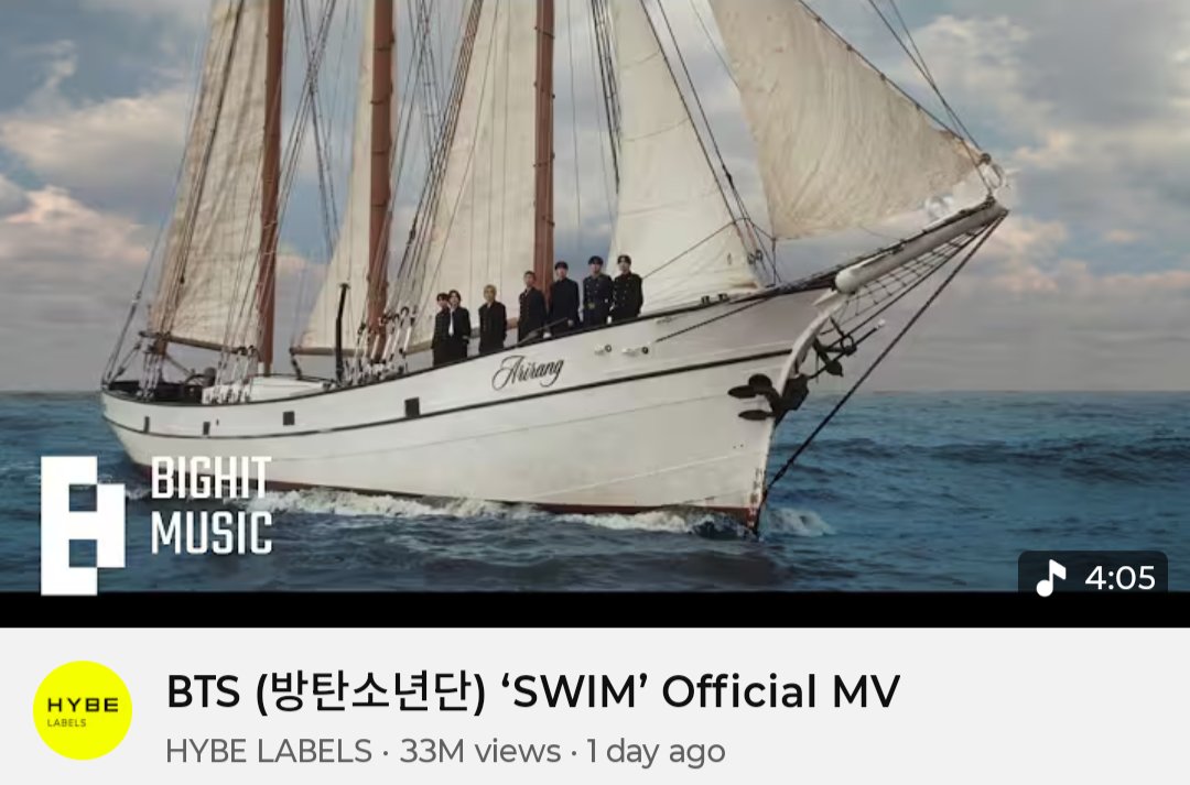 pearlytrivia's tweet photo. yall don’t understand how INSANE it is for a music video to get 33M views in 24 hours on youtube despite the STRICT algorithm https://t.co/usACiszjfK