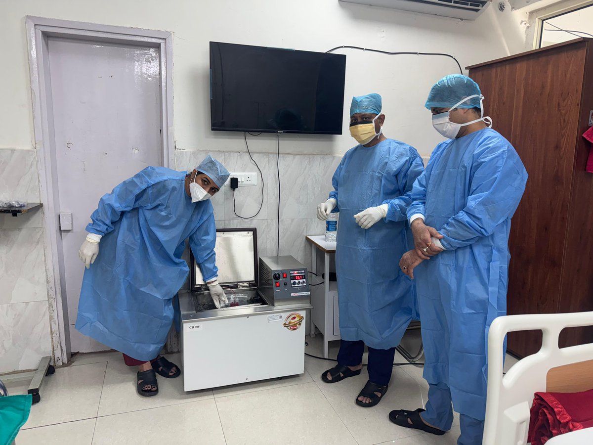 westerncomd_IA's tweet image. #WeCare
#CHWC

In another landmark achievement, #CommandHospital Chandimandir, continuing its successful Bone Marrow Transplant programme, has performed its first Autologous Bone Marrow Transplant for a patient with Non-Hodgkin Lymphoma. The procedure involved the critical step