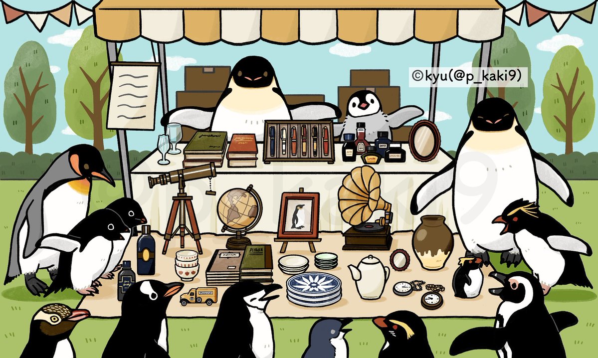 きゅう🐧イラストレーター tweet media