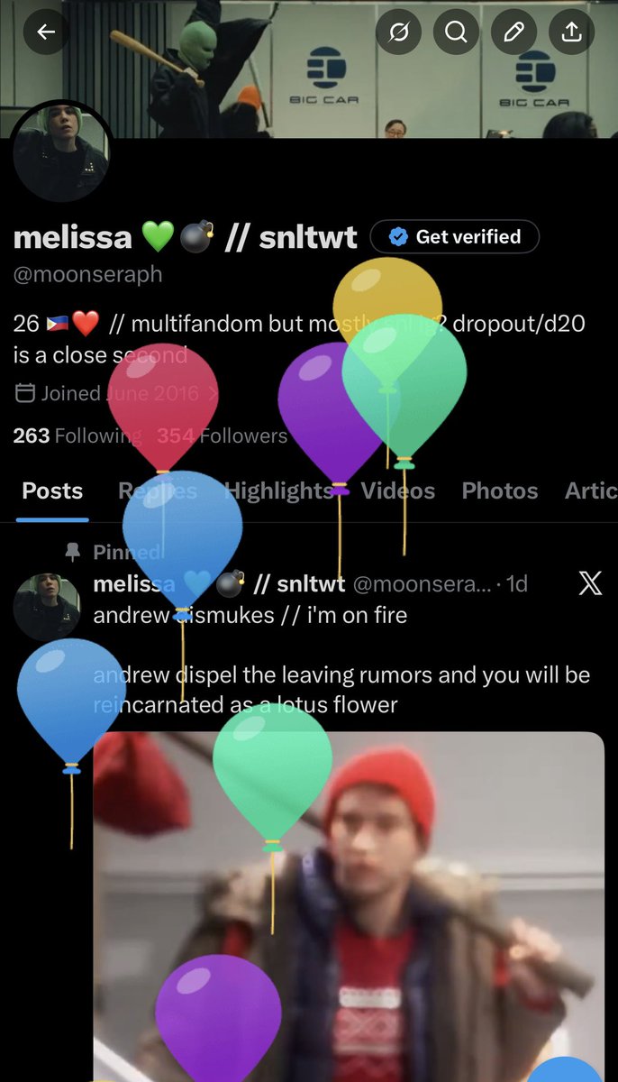 melissa 💚💣 // snltwt tweet media