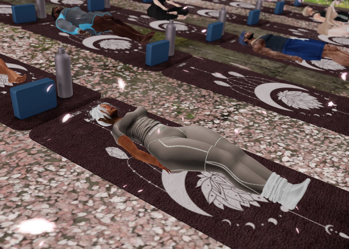 Tsubaki_resort's tweet photo. Our Zumba Classes and Guided Imagery Sessions , the perfect balance of movement and relaxation. Dance your way through a fun, high-energy workout that gets your heart pumping and lifts your mood!
Class by : @shuukiko
Video & Photo by : @mencsz
#SecondLife #secondlifeRP https://t.co/WhKhaWcocI