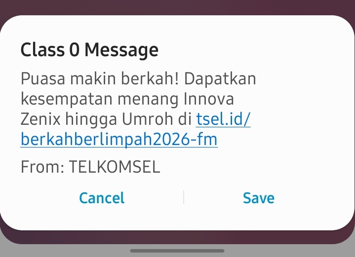 agingtequila's tweet photo. ini kritik masyarakat soal class 0 message ga akan digubris? @Telkomsel https://t.co/Xv4L0y87I5