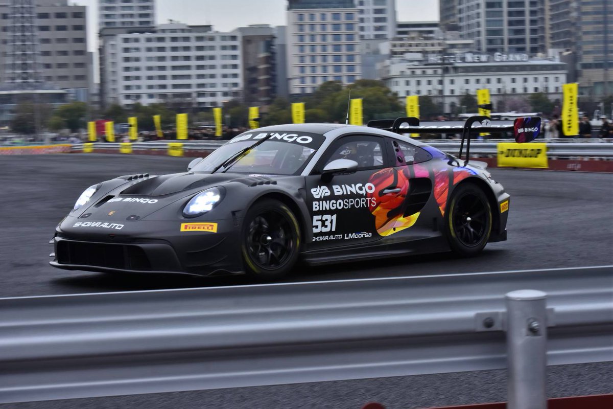 BINGO RACING with LM corsa PORSHE911 GT3 R EVO #JAFモータースポーツジャパン #MSJ2026