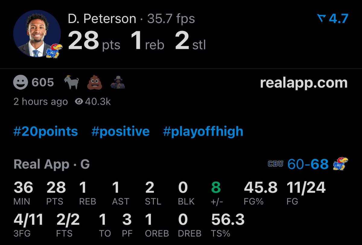 Real App tweet media