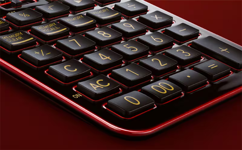 Gadget of the day.

The Casio S100X Special Urushi Edition calculator...