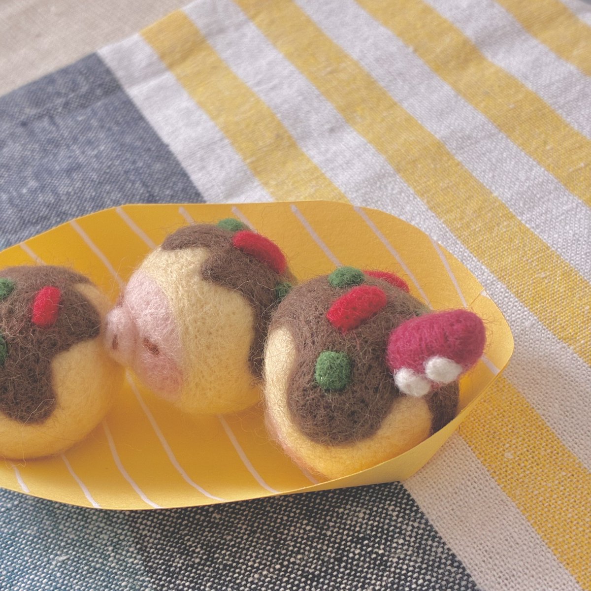 羊毛フェルトのとんさん tweet media