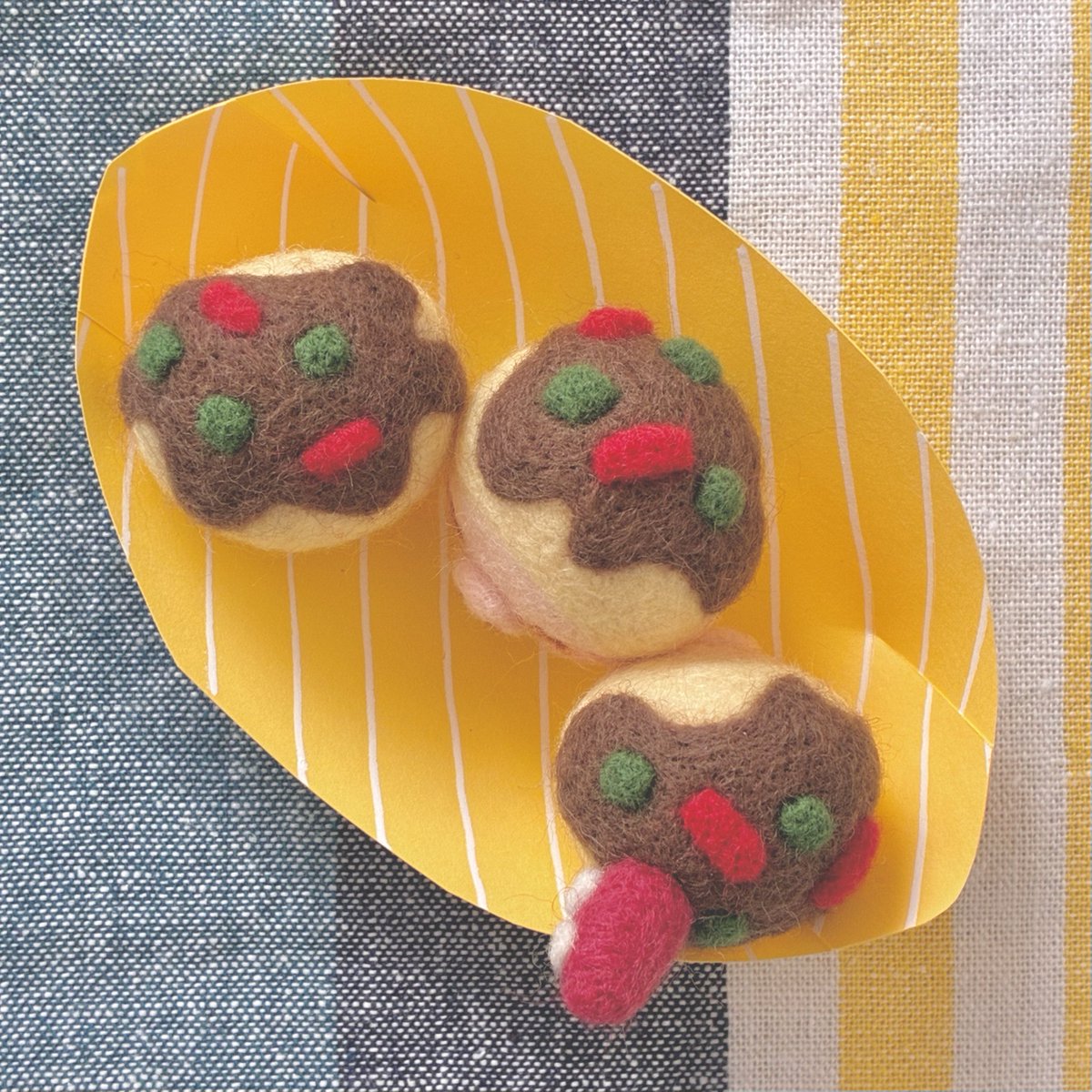 羊毛フェルトのとんさん tweet media