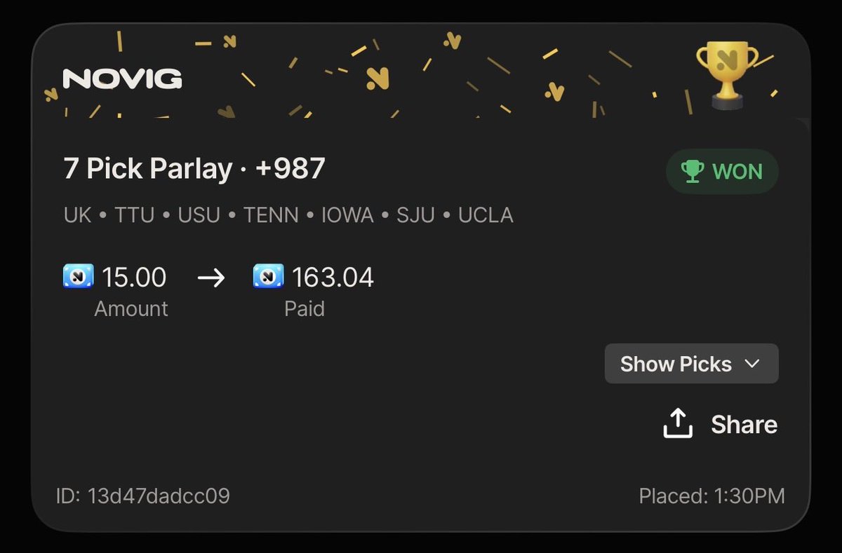 BigBlackBets's tweet photo. It works.

Our gambling model is alive. https://t.co/Y694wBaul5