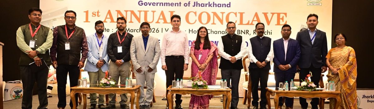 jsfda2025's tweet photo. JSFDA hosts its 1st Annual Conclave in Ranchi, focusing on NEP 2020 &amp; AI. Experts, educators &amp; policymakers unite to shape future-ready education and empower youth with skills for nation-building.

Courtesy: The Times of India 

#JSFDA #NEP2020 #AI #Education #Jharkhand https://t.co/RWjnM6YXc6