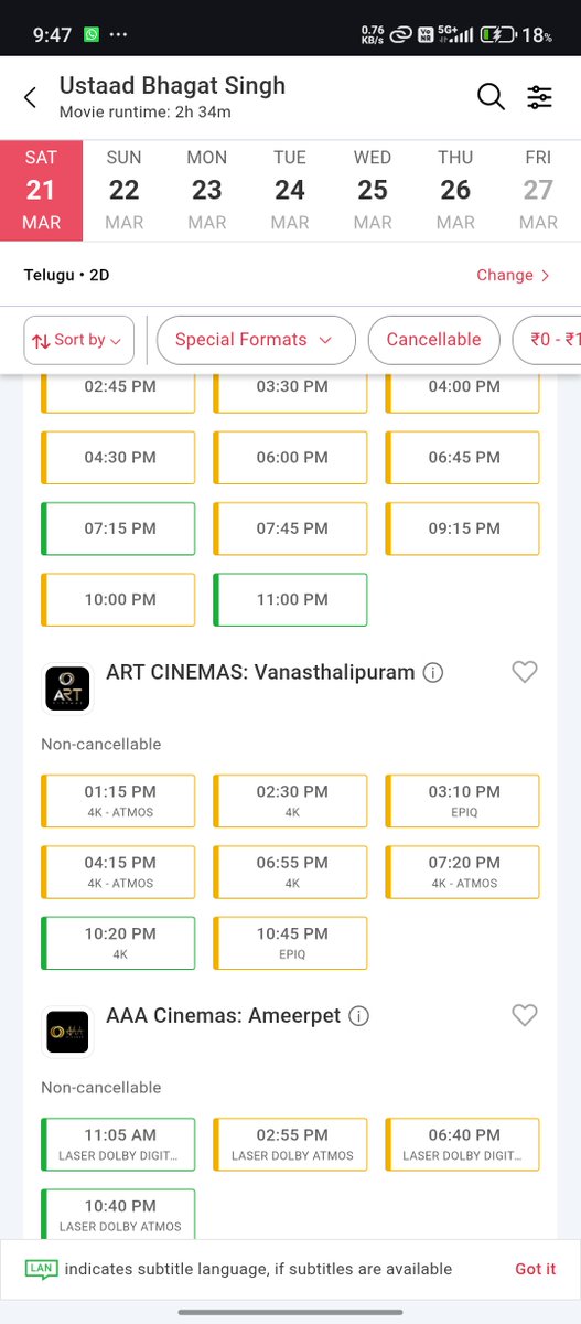 SureshSure58630's tweet photo. #UstaadBhagatSinghโ
Day 3 Steady ga perform chesthundi ๐
#BlockBusterUSB https://t.co/udSGrNA6z0
