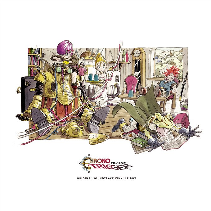 新品CHRONO TRIGGER Vinyl クロノ・トリガー アナログレコード 新品＃LP/レコード CHRONO TRIGGER Original Soundtrack Vinyl LP Box