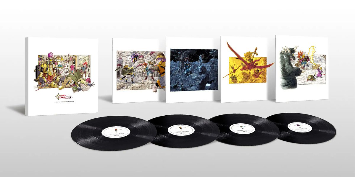 CHRONO TRIGGER Original Soundtrack Vinyl LP Box 3月25日発売 17,600