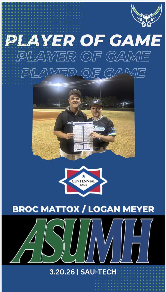 ASUMH Baseball tweet media