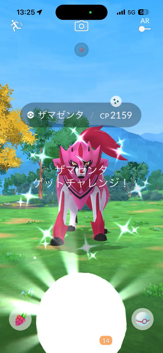 susun0997's tweet photo. ザマゼンタ色違い✨出た！
 #ポケモンgo   #色違い https://t.co/Bdq3S9xfqZ