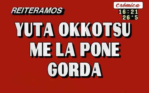 delfi YUTA OKKOTSU ME PUSO UNA PERIMETRAL tweet media